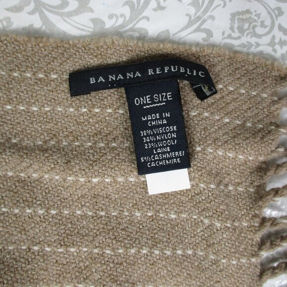 BANANA REPUBLIC Blanket Fringe Scarf - Picture 4 of 10